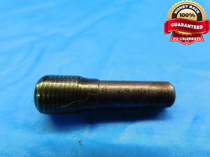 3/8 24 UNF 3B LEFT HAND THREAD PLUG GAGE .375 .3750 NO GO ONLY P.D. = .3516 L.H. - DW20720LVR