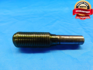 7/16 20 SPECIAL SET THREAD PLUG GAGE .875 .8750 GO ONLY P.D. = .3996 INSPECTION - DW20746LVR