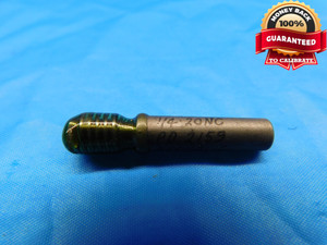 1/4 20 NC SPECIAL THREAD PLUG GAGE .25 .250 NO GO ONLY P.D. = .2159 UNC CHECK - DW20737LVR