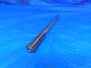 AP 0.5906 O.D. HSS CHUCKING REAMER 8 FLUTE .5906 19/32 .5938 -.0032 15 mm - RJ0196CP2