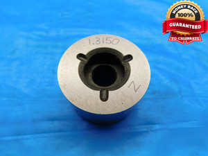 1.3150 CLASS Z PIN PLUG GAGE 1.3125 +.0025 OVERSIZE 1 5/16 33.401 mm 1.315 CHECK - DW21018LVR