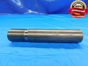 SHOP MADE 1" 12 LEFT HAND THREAD PLUG GAGE 1.0 1.00 1.000 1.0000 L.H. CHECK - DW21131AD2