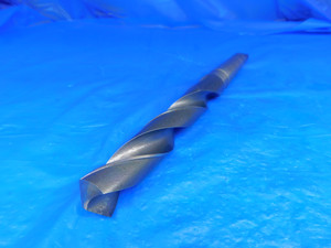 1 TW 1 1/64 O.D. HSS TWIST DRILL BIT MORSE TAPER #3 SHANK 6 3/4 LOC 1.0156 MT3 - RJ0230BW2
