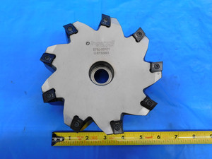 INGERSOLL 6" O.D. FACE MILL EF6J-06R01 1 1/2" PILOT 9 POCKETS DFH324L001 6.0 - JH2534BP2