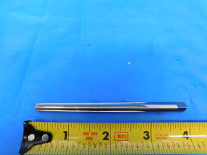 L-I #4 O.D. HSS TAPER PIN REAMER 6 FLUTE USA MADE TAPERED .2071 - .2604 NO 4 - PJ0192CP2