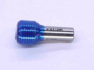 M16 X 1.5 6H METRIC THREAD PLUG GAGE 16 NO GO ONLY P.D. = 15.216 INSPECTION - DW21516RD