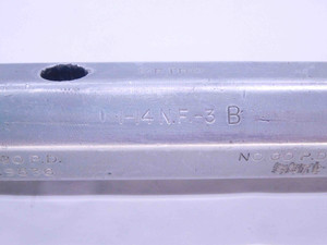 1" 14 NF 3B THREAD PLUG GAGE 1.0 1.00 GO NO GO P.D.'S = .9536 & .9590 UNF-3B - DW21520RD