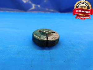 6 32 NC 2A THREAD RING GAGE #6 .138 .1380 GO ONLY P.D. = .1168 INSPECTION CHECK - DW21505LVR