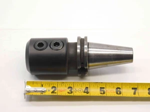 CAT40 CNC TOOLING 1" I.D. SOLID END MILL TOOL HOLDER 1.0 4" PROJECTION - ST0306CK2