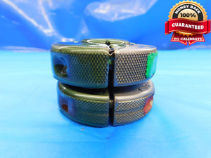 9/16 8 NA ACME DOUBLE LEAD THREAD RING GAGES .5625 GO NO GO PD'S = .4932 & .4795 - DW21541RD