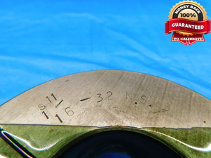 1 11/16 32 NS 3 THREAD RING GAGE 1.6875 NO GO ONLY P.D. = 1.6638 INSPECTION - DW21548RD
