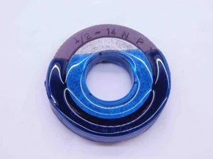 1/2 14 NPT L1 PIPE THREAD RING GAGE .5 .50 .500 .5000 N.P.T. NATIONAL TAPER - DW21758LVR