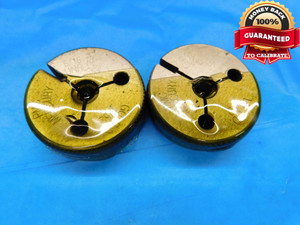 5/16 18 UNRC 2A THREAD RING GAGES .3125 GO NO GO P.D.'S = .2752 & .2712 CHECK - DW21948RD