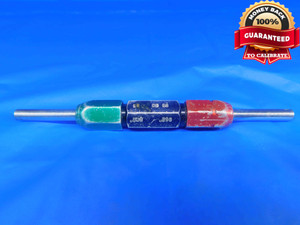 .2470 & .2500 CLASS X PIN PLUG GAGE GO NO GO ONSIZE 1/4 6.274 mm .247 .250 - TH0054RD