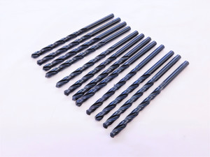 12PCS VIKING 11/64 O.D. BLACK OXIDE HSS JOBBER LENGTH DRILL BIT 02853 .1718 - VDT-MS6627