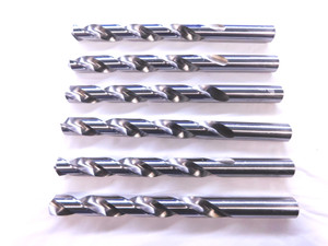 6PCS VIKING 1/2 O.D. HSS JOBBER LENGTH TWIST DRILL BIT 17060 4 1/2 LOC 6" OAL .5 - VDT-MS6697