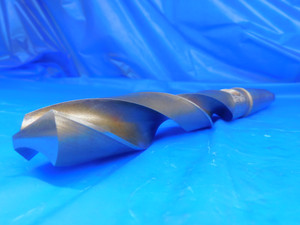 MORSE 1 9/64 O.D. HSS TWIST DRILL BIT MORSE TAPER #4 SHANK 7 1/2 LOC 1.1406 MT4 - TH0257BV2