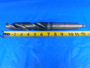 NATIONAL 1 11/32 O.D. HSS TWIST DRILL BIT MORSE TAPER #4 SHANK 1.3437 MT4 USA - TH0344AB3