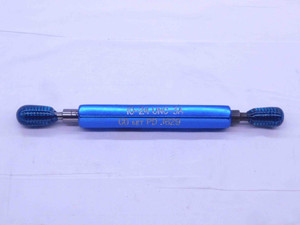 10 24 UNC 3A SET THREAD PLUG GAGE #10 .190 .1900 GO NO GO P.D.'S = .1629 & .1604 - DW22102LVR