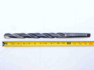 1" HSS TWIST DRILL BIT MORSE TAPER #3 SHANK 10 1/4 LOC 15.75 OAL 1.0 MT3 CNC