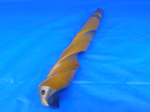 PTD 15/16 O.D. HSS COOLANT THRU TWIST DRILL BIT MORSE TAPER #3 SHANK .9375 MT3 - TH0538CF2