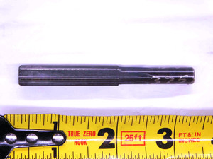 0.3755 O.D. HSS CHUCKING REAMER 6 FLUTE .3755 3/8 .3750 +.0005 OVERSIZE - DW22301AG3