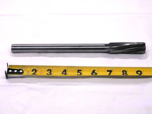 13/16 O.D. HSS CARBIDE TIPPED CHUCKING REAMER SPIRAL 6 FLUTE .8125 ONSIZE - DW22333AG3