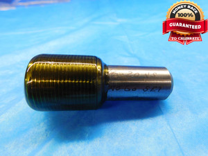 7/8 20 NS SET THREAD PLUG GAGE .875 .8750 NO GO ONLY P.D. = .8360 INSPECTION - DW22444RD