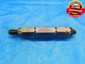 1/4 20 UNS THREAD PLUG GAGE .25 .250 .2500 GO NO GO P.D.'S = .2185 & .2223 CHECK - DW22465LVR