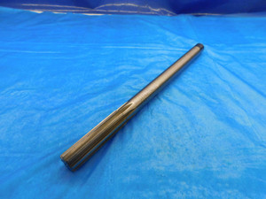 L & I 39/64 O.D. HSS CHUCKING REAMER 8 FLUTE .6093 15.478mm MADE IN USA - DW22484AG3