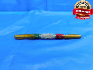 .1760 & .1800 PIN PLUG GAGE GO NO GO .1875 -.0075 3/16 4.572 mm .176 .180 - RJ0455RD