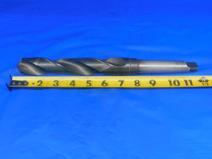 UTD 1 5/32 O.D. HSS TWIST DRILL BIT MORSE TAPER #3 SHANK 7 1/2 LOC 1.1562 MT3 - TH0998AJ3