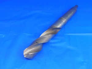 INTAL 1 9/32 O.D. HSS TWIST DRILL BIT MORSE TAPER #4 SHANK 7" LOC 1.2812 MT4 - TH0991AJ3