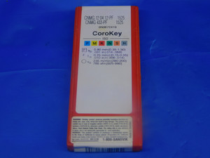 10pcs NEW SANDVIK COROMANT CNMG 433 PF CNMG 12 04 12-PF 1525 CARBIDE INSERTS - TH1090FKB