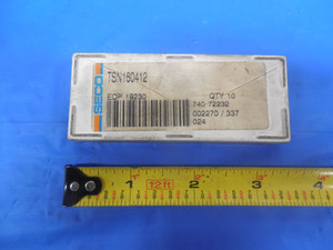 5PCS NEW SECO TSN 16 04 12 EDP # 19230 ANVILS CNC TOOLING MACHINIST SHOP TOOLS