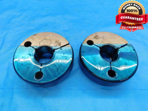 31/32 12 NS 3 THREAD RING GAGES .9687 .9688 GO NO GO P.D.'S = .9146 & .9106 - DW22875RD