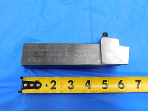 VALENITE MVJNL-20-3 D TURNING TOOL HOLDER 1-1/4" SHANK VNMG INSERTS 5-7/8" OAL - MH3448AA2