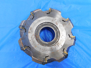 MITSUBISHI 6" O.D. FACE MILL SE445R0608F 2" PILOT 8 POCKETS SEEN 120308 6.0 - MH3544AM3