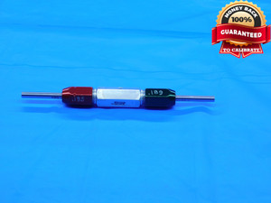 .1890 & .1930 PIN PLUG GAGE GO NO GO .1875 +.0015 OVERSIZE 3/16 5 mm .189 .193 - DE0006RD