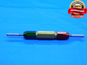 5.580 & 5.620 METRIC PIN PLUG GAGE GO NO GO 5.500 +.080 5.5 mm .2197 5.58 5.62 - DE0013RD