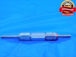 .2500 & .2570 PIN PLUG GAGE GO NO GO ONSIZE 1/4 6.350 mm .250 .257 - DE0044RD