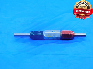 .3120 & .3155 CL Z PIN PLUG GAGE GO NO GO .3125 -.0005 UNDERSIZE 5/16 8 mm .312 - DE0100RD