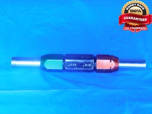 .5620 & .5630 CL X PIN PLUG GAGE GO NO GO .5625 -.0005 9/16 14.275 mm .562 .563 - DE0125RD