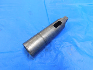 MT#4 INSIDE TO MT#5 OUTSIDE MORSE TAPER ADAPTER SLEEVE 6 5/8" OAL MT4 TO MT5 - MH3957CP2