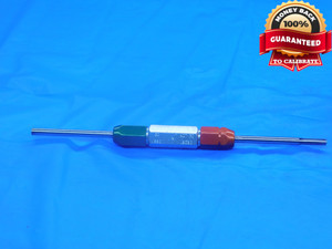 .1990 & .2020 CL X PIN PLUG GAGE GO NO GO .2031 -.0011 13/64 5 mm .199 .202 - DE0175RD