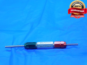 .1160 & .1230 PIN PLUG GAGE GO NO GO .1250 -.0020 UNDERSIZE 1/8 3 mm .116 .123 - DE0311BB2