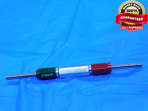 4.150 & 4.250 METRIC PIN PLUG GAGE GO NO GO 4.000 +.150 4 mm .1634 4.15 4.25 - DE0312BB2