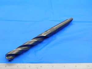 CHINESE MADE 45/64 O.D. HSS TWIST DRILL BIT MORSE TAPER #2 SHANK .7031 MT2 - DE0497AN3