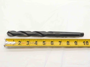 47/64 O.D. HSS TWIST DRILL BIT MORSE TAPER #2 SHANK 5 1/2 LOC 10" OAL .7343 MT2 - DE0491AN3