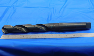 USA MADE 1 1/8 O.D. HSS TWIST DRILL BIT MORSE TAPER #4 SHANK 1.125 MT4 - DE0505CP2 USA MADE 1 1/8 O.D. HSS TWIST DRILL BIT MORSE TAPER #4 SHANK 1.125 MT4 - DE0505CP2